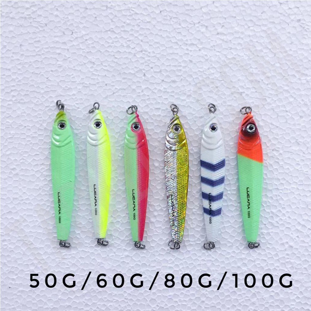 LUCANA LEAD FISH JIG LURE 50G Price in India – Buy LUCANA LEAD FISH JIG LURE  50G online at