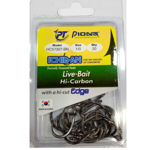 PIONEER LIVE BAIT HI-CARBON STEEL HOOKS Price in India – Buy