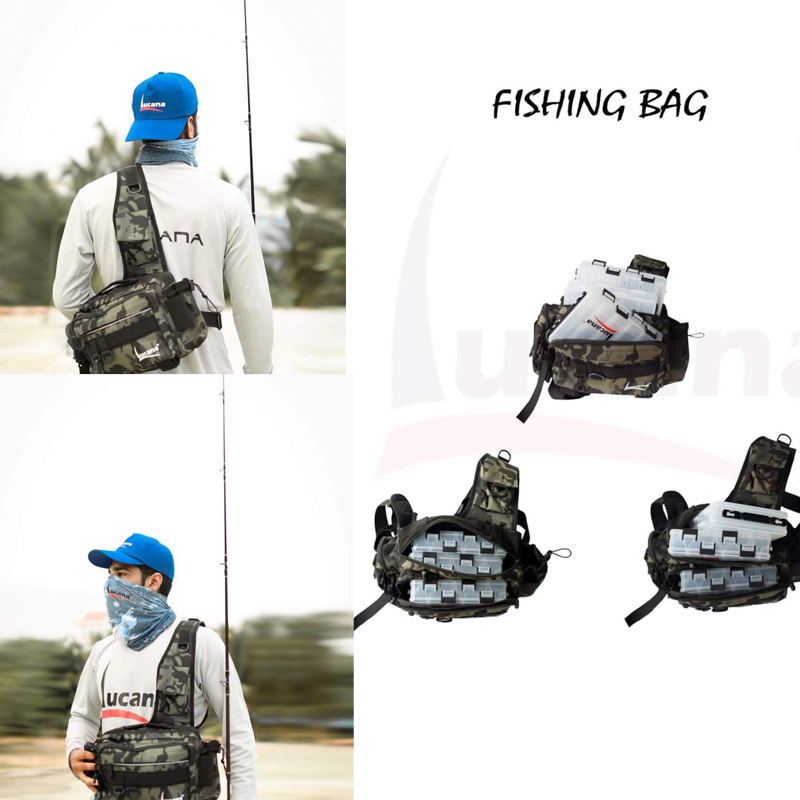 LUCANA Water Proof Fishing Bag Price in India – Buy LUCANA Water Proof Fishing  Bag online at