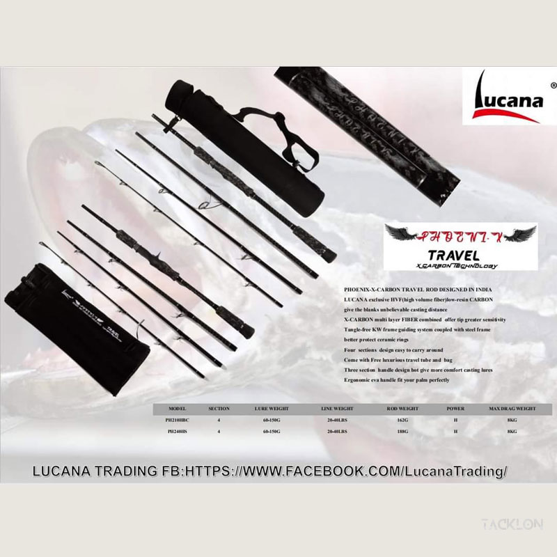 LUCANA PHOENIX TRAVEL ROD X-CARBON Price in India – Buy LUCANA PHOENIX  TRAVEL ROD X-CARBON online at