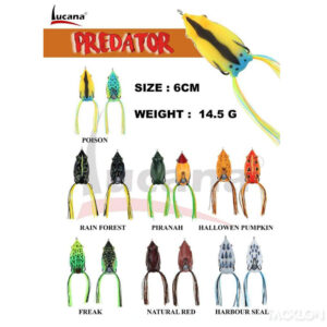 LUCANA PREDATOR FROG LURE 14G 60MM