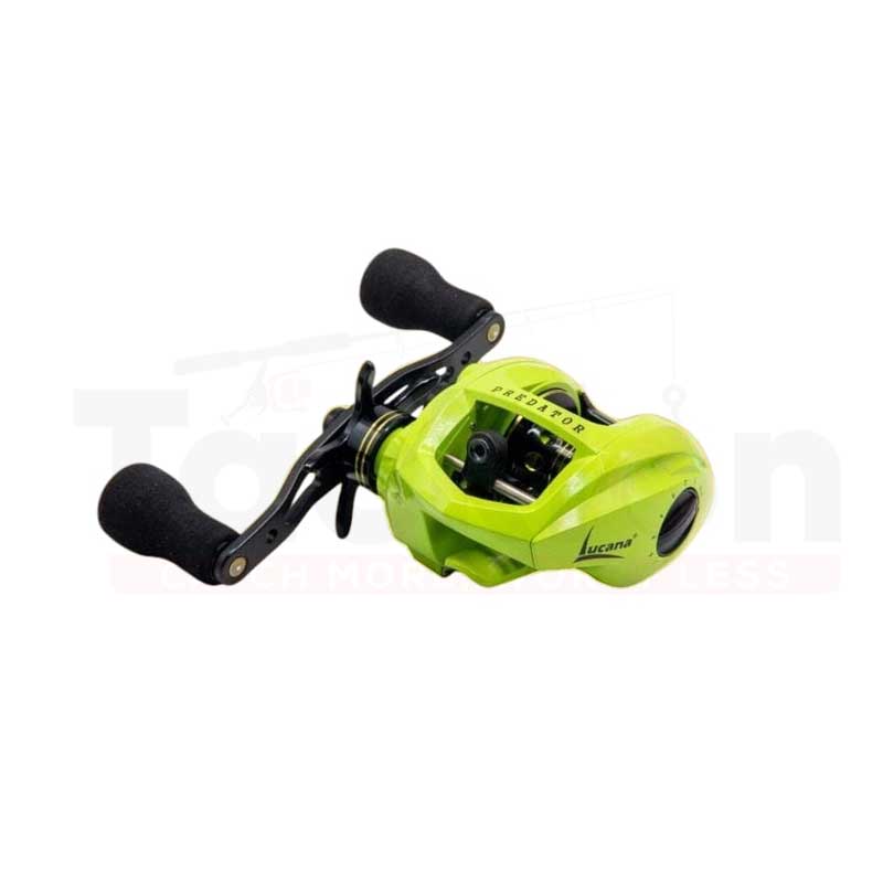 Lucana Predator 200 Green Baitcasting Reel