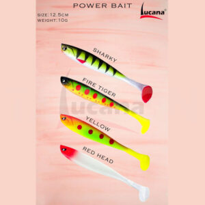 LUCANA POWER BAIT SHAD 12.5G 120MM 3PCS/PACK
