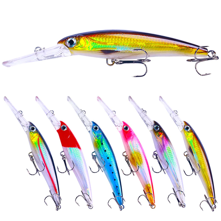 Hengjia Deep Diving Minnow Lure 170mm 30g
