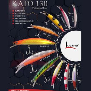 LUCANA KATO 130 MINNOW LURE 130MM 24G