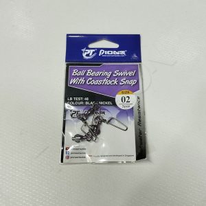 Pioneer Ball Bearing Swivel with Coastlock Snap | 3pcs/pack