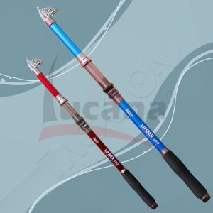 LUCANA LIMBER FIBERGLASS TELESCOPIC FISHING ROD