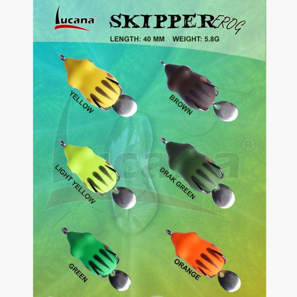 LUCANA SKIPPER FROG LURE 40MM 5.8G Price in India – Buy LUCANA