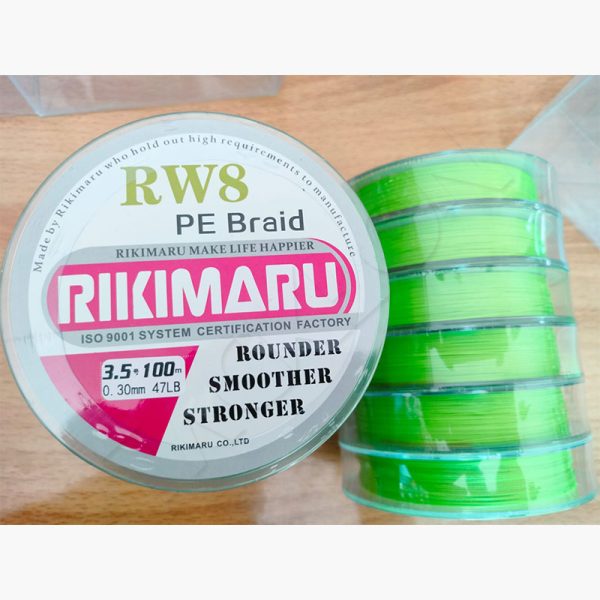 Rikimaru PE 8X Braided Line 100m Connected Spool Price in India – Buy  Rikimaru PE 8X Braided Line 100m Connected Spool online at