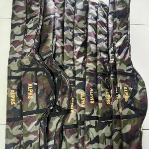 Fishing Rod Bag With Reel Seat -Army Color