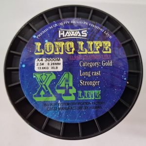 HAWAS PE 4X BRAIDED LINE 10M