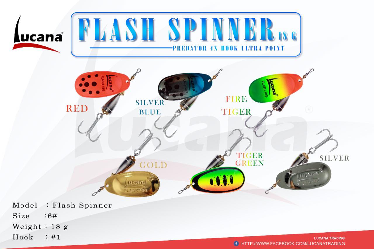 Lucana Flash Spinner Lure 18G Price in India – Buy Lucana Flash Spinner Lure  18G online at