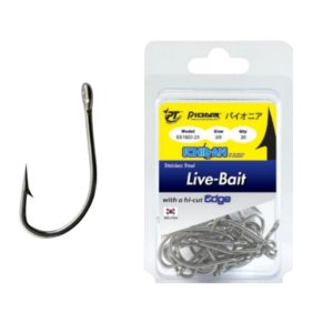 Pioneer SS1920-2X Live Bait Stainless Steel Hook