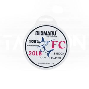 Rikimaru 100% Fluorocarbon Leader Line 30M