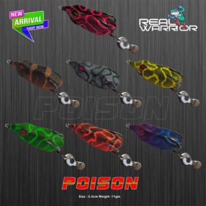 Real Warrior Poison Frog 5.5cm 11g