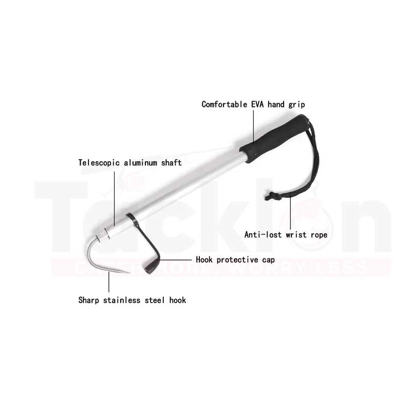 Fishing Telescopic Gaff 120cm