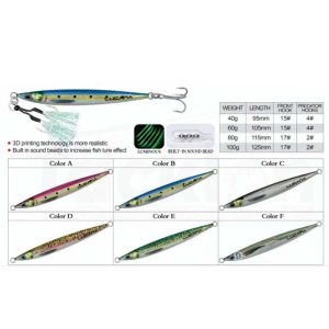 Lucana Komodo Metal Jig 115mm 80g