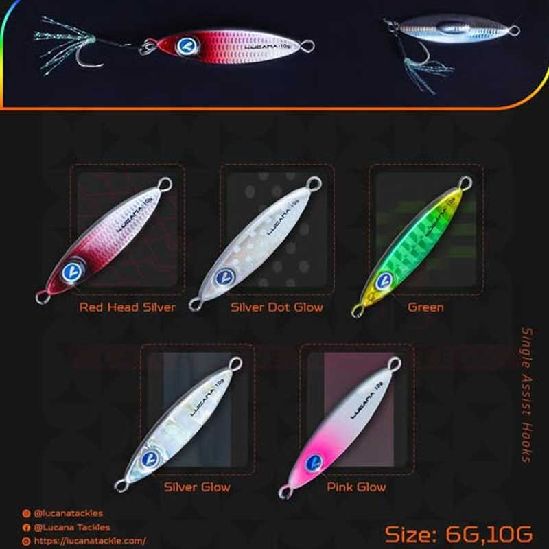 Lucana Rainbow Ultralight Jig 10g